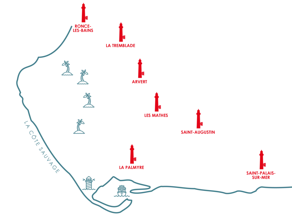 Conciergerie La Palmyre - Bonne Anse Conciergerie - Zone d'intervention